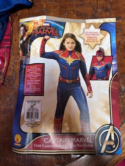 Captain Marvel Child Costume