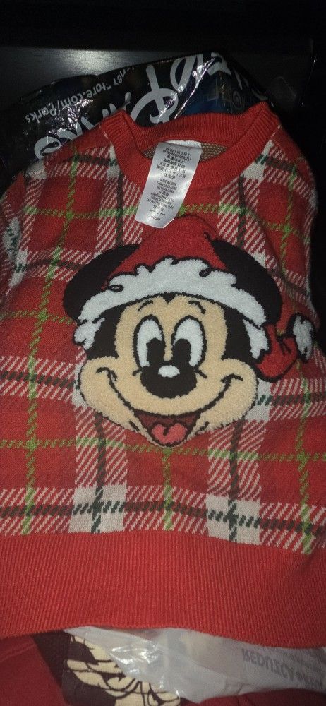 Mickey Mouse Christmas Sweater 2T