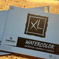 Brand New Watercolor Paper Pads