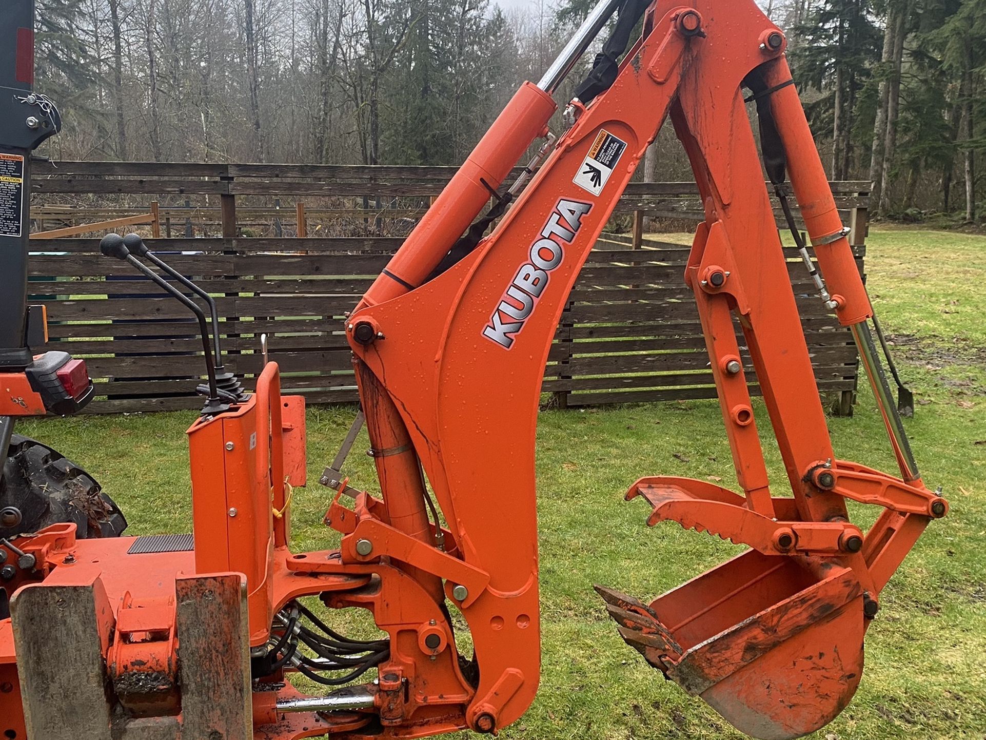 2019 Kubota BH 77 Backhoe