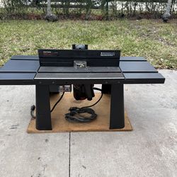 Craftsman router + router table