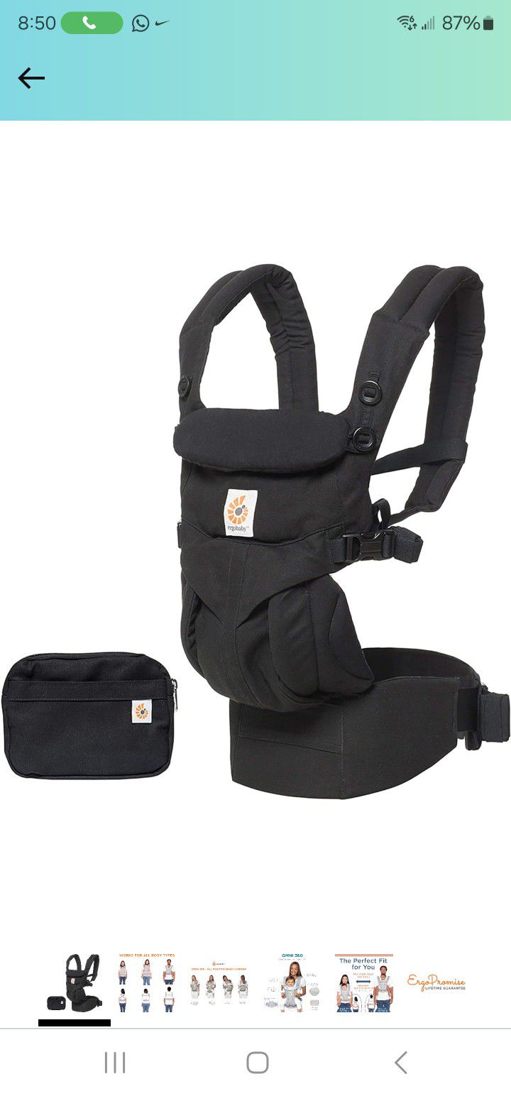 Ergobaby Omni 360 All-Position Baby Carrier for Newborn to Toddler