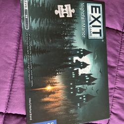 Exit Nightfall Manor Board Game
