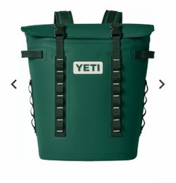 YETI M20 BACKPACK SOFT COOLER BLACK FOREST GREEN NWT