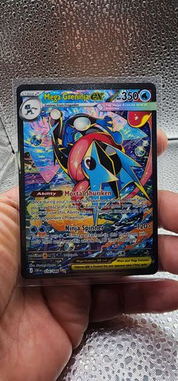Mega Greninja ex SIR 116/086 Chaos Rising Special Illustration Rare Pokemon TCG