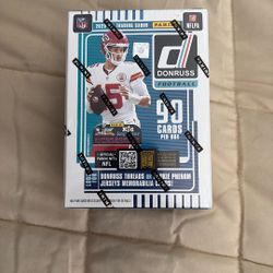Football Cards, 2025 Donruss Blaster Box