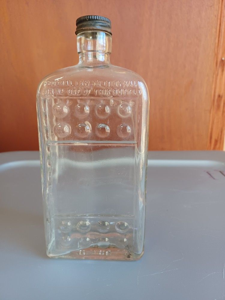 Antique Glass Container