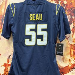 Junior Seau Chargers Woman’s Nike Jersey XL