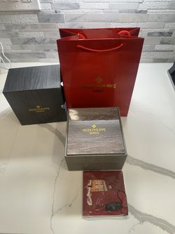 Patek Philippe Watch Box New With Paperwork