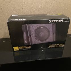 Kicker Sub Woofer And And Amplifier Combo