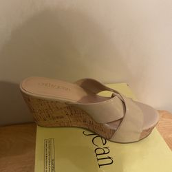 Sandal Wedges (Tan)