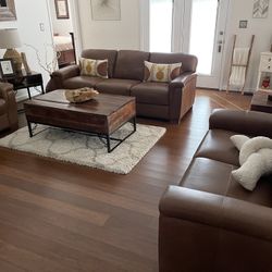 Italian leather sofa