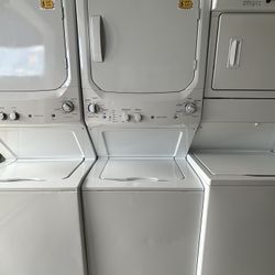 GE 27” WASHER AND DRYER STACKABLE 