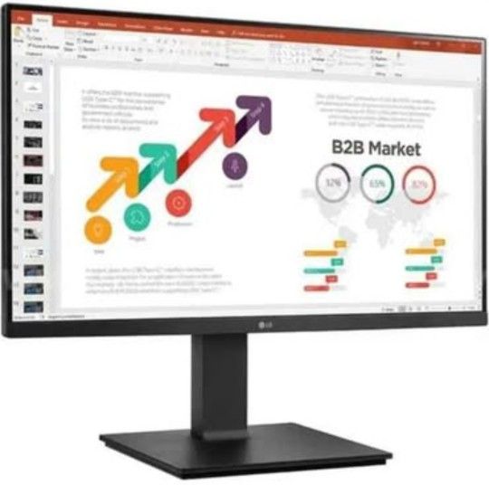 Brand NEW LG 24" (23.8 Viewable) IPS Monitor 5 ms FreeSync (AMD Adaptive Sync) 1920x1080 Flat Panel 24BP450Y-I