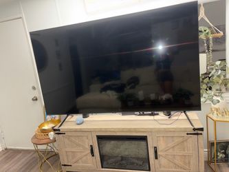 Fire place tv stand