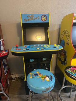 Simpson Arcade One Up Machine Used Must See !!