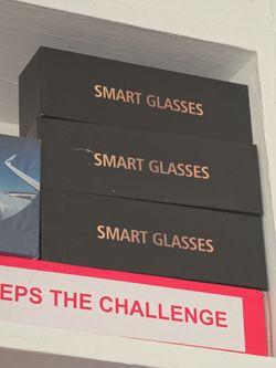 Smart Glasses for sale each of them is 200