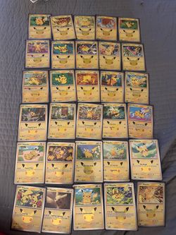 Pokémon 30th Pikachu 1-30 Complete Set