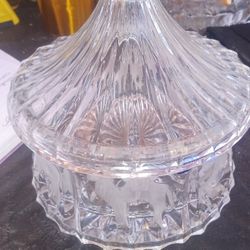 Vintage 24% Lead Goebel Lead Crystal Carousel By Crystal Legends Handcrafted In Poland Real Crystal Real Crystal