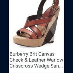 Burberry Wedges 
