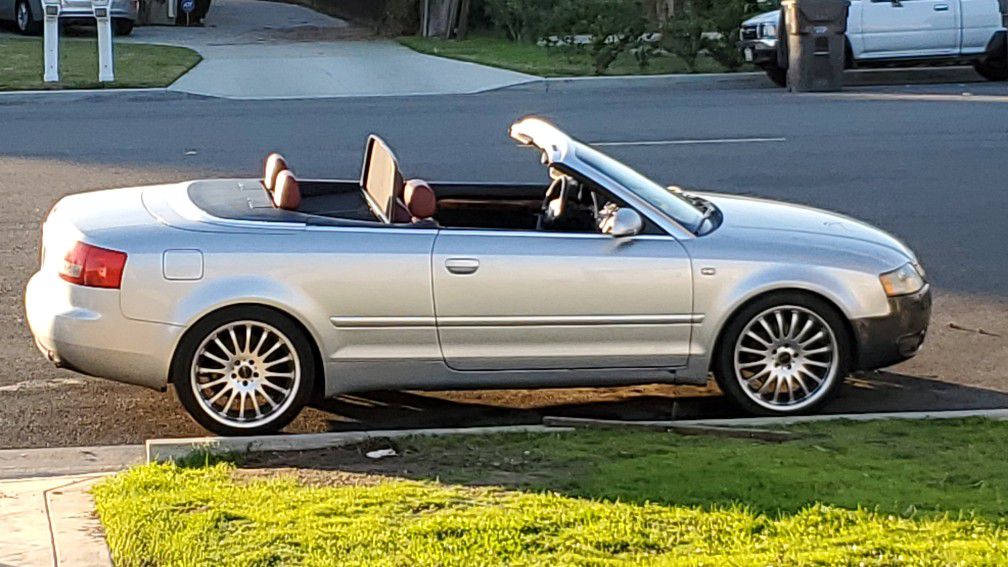 Selling parts from 2003 Audi A4 convertible
