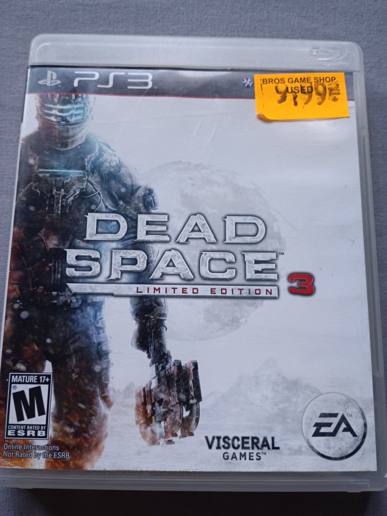 Dead Space 3 Limited Edition Ps3