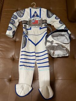 Kids Astronaut Halloween Costume with Helmet Size 5/6