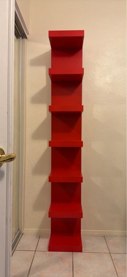 IKEA LACK Wall Shelf Unit - Red