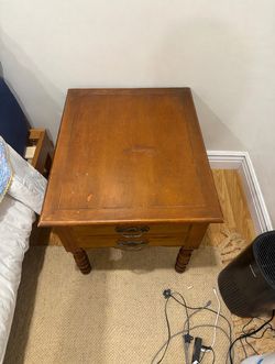 Pair of Vintage 1960s Wooden Nightstands – $60 OBO