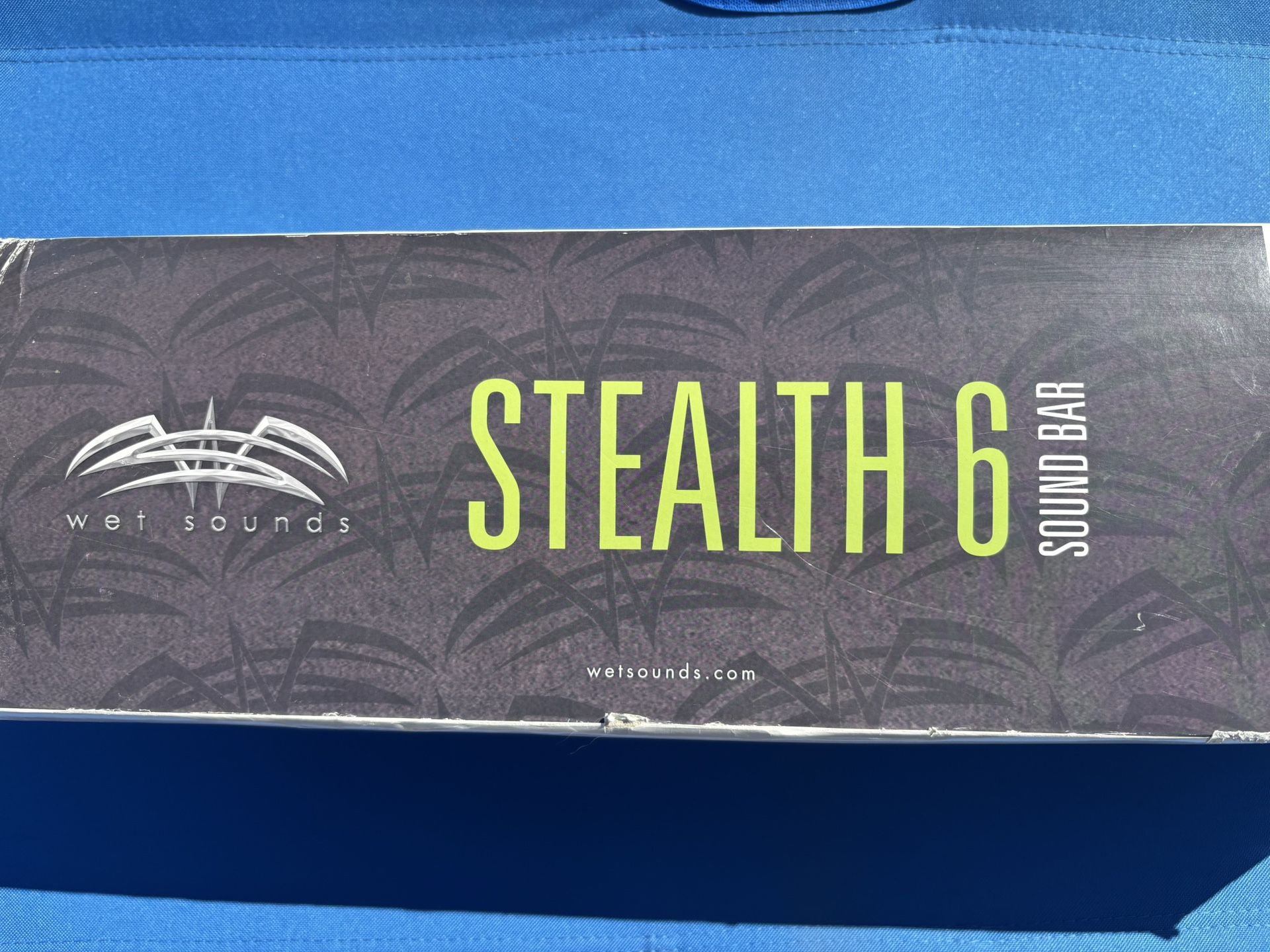 Stealth 6 Wet Sounds Boat Speaker