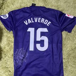 Valverde Real Madrid Soccer Jersey XL
