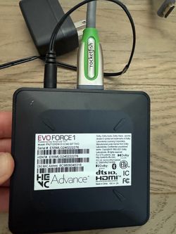 HNC Advance EVO FORCE 1 Android TV Box 2160p Wi-Fi Quad Core HDMI Ethernet