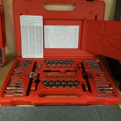 Snap On 76 Piece Tap And Die Set TDTDM500A