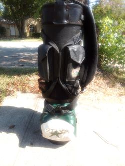 Vintage 90sDallas Stars belding bushwacker golf bag