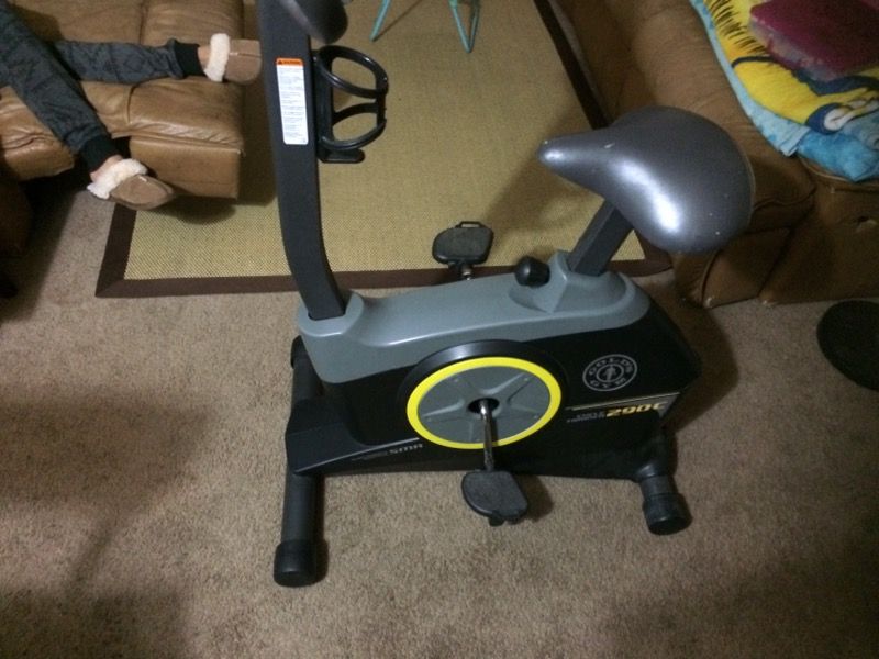 Perfect Never Used Golds Gym 290c Training Workout Bike