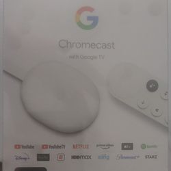 Chromecast
with Google TV