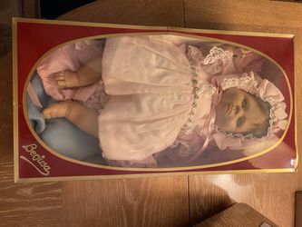 Vintage Berjusa Baby Girl Doll