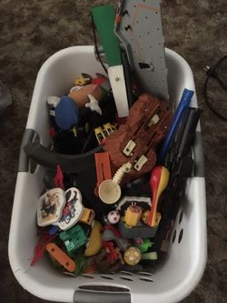 Basket of toys
