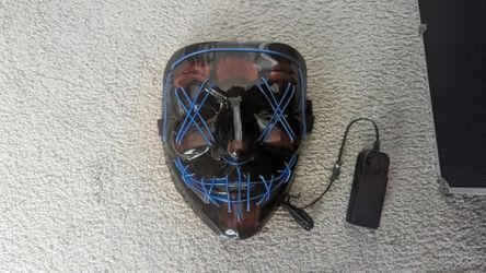 Blue Lighted Purge Mask 