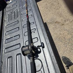 SEEKER 655 XH RS/RT ROD AND SHIMANO TLD 25 REEL COMBO