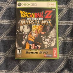 Dragon Ball Z Burst Limit Xbox 360