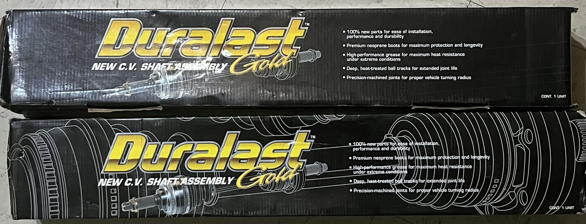 Duaralast New C.V Shaft Assembly For 2002-2006 Acura Rsx