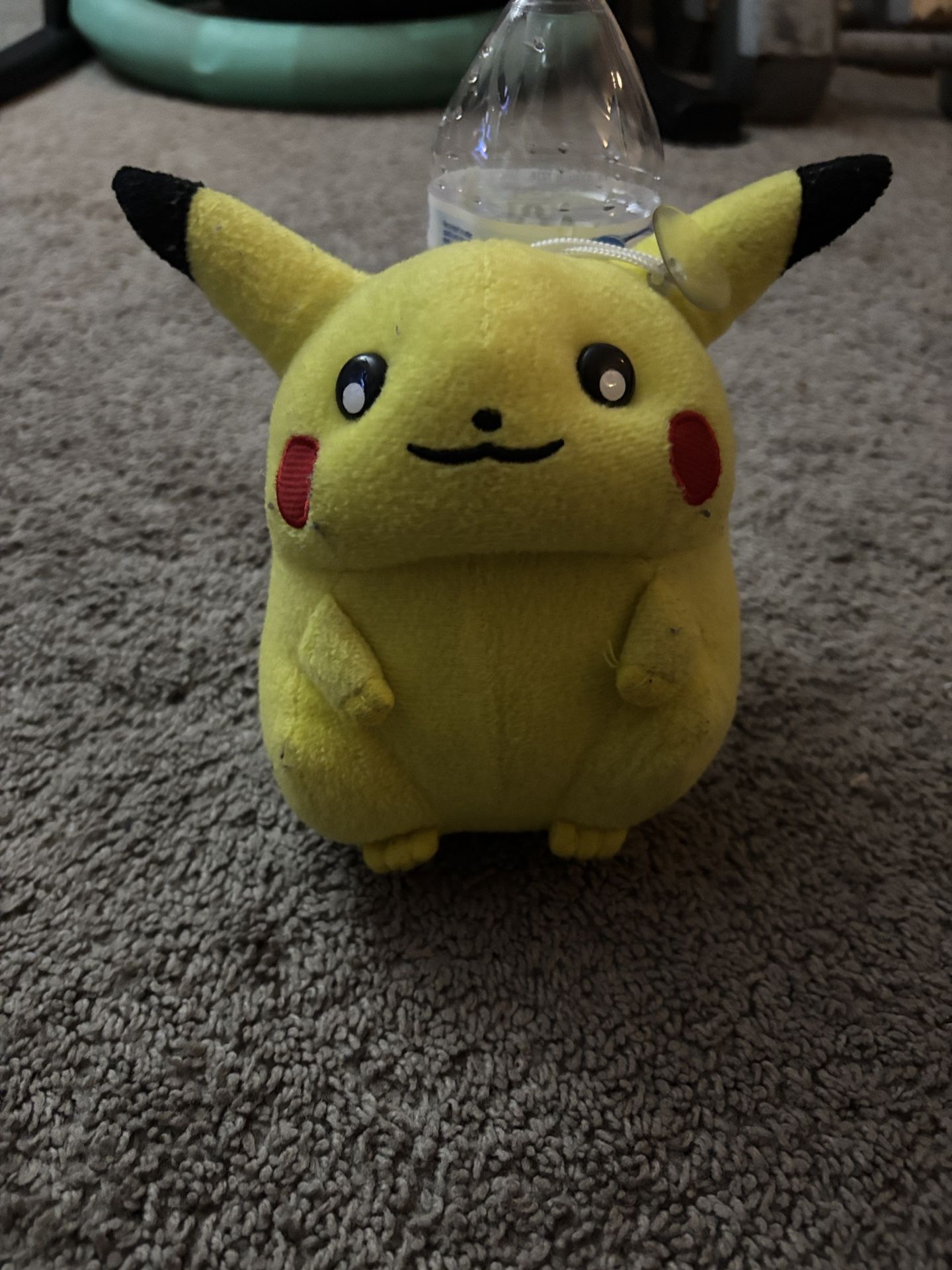 Pokemon Pikachu Plushy With Window Suction Cup