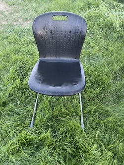 6 Black Chairs. Must take all, will not separate. $125 for all