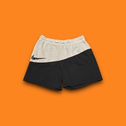 Nike Sportswear Swoosh Jogger Fleece Pants Men's Size 2XL Gray/Black - 3 pockets