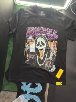 Alocs X Ghostface Shirt, Color Black,  Size M