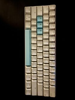 RK royal kludge  *BLUE SWITCHES* 60% Keyboard  with gaming mouse