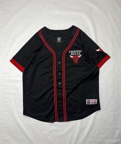 Chicago Bulls Baseball Jersey