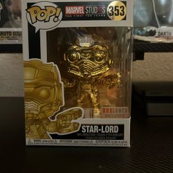 Funko Pop Marvel Star Lord Gold