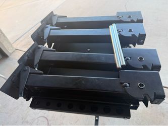 4 Long Telescoping Trailer Swing Down Stabilizer Jacks